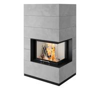 Foyer modulaire Spartherm SIM Varia 2Rh H2O 10,4 kW Modul 2/3, Beton Fino