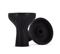foyer phunnel en silicone pour shisha noir