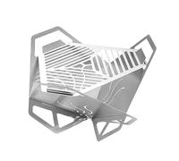 Foyer portable pliable | Barbecue portable et chauffage décoratif - Réchaud de camping pour extérieur dans le jardin, la cour et l'extérieur