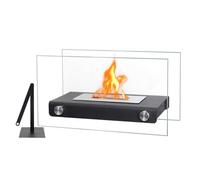 Foyer pour la table - Distributeur de chaleur portable à l'abri du vent - Cheminée de table d'intérieur et d'extérieur pour l'intérieur et l'extérieur - Pour l'hiver, un anniversaire, Noël