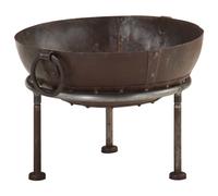 Foyer Rustique Coloré Ø 40 cm Fer Bol à Feu Jardin Patio Terrasse vidaXL