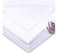 FOYIOLRU Entoilage Thermocollant 300 x 100 cm, 50 g/m² Non-tissé Thermocollant, Entoilage Léger pour Plis, Travaux de Couture, Vêtements Renforcés