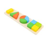 FOYTOKI 1 Ensemble Jeu Éducatif de Puzzle Géométrique pour Formes Développement Cognitif et Motricité Fine pour Apprentissage Précoce