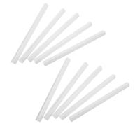 FOYTOKI 10 Pièces Barres Coulissantes de Reliure, Plastique Blanc 23 MM | Couvertures de Rapports et Réunions, Format Lettre, Fournitures de Bureau, Usage Scolaire ou Professionnel