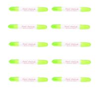 FOYTOKI 10 pièces Stylo Correcteur Vernis Ongles Pratique pour Nettoyage Précis Nail Art Outil Nécessaire Réutilisable avec Dissolvant Couleur Aléatoire Couleur Aléatoire
