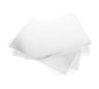 FOYTOKI 100 Pièces Film Photosensible A4, Plastique Résistant | Impressions Nettes et Régulières, Surface Lisse, Usage en Entreprise ou Atelier, pour Cachets Photosensibles