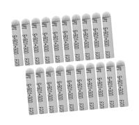 FOYTOKI 100 pièces Lames Sourcils U Acier Inoxydable Aiguilles Microblading Pratiques pour Maquillage Permanent