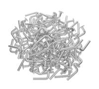 FOYTOKI 100pcs Goupilles de Sécurité en Fer Argenté M5 pour Rayonnages à Palettes, Faciles à Installer, Augmentent la Sécurité pour Étagères à Domicile et Projets DIY