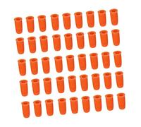 FOYTOKI 100pièces Embouts Et Bouchons Pour Flacon De Colle Extension Cils Aiguilles Anti-obstruction Plastique Accessoires Professionnels Pour Bouteilles Rechargeables