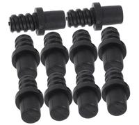 FOYTOKI 10pièces Connecteurs De Poignée De Brosse De Toilette Adaptateur Pour Brosse De Nettoyage Facile À Installer Et Compatible Plupart Des Modèles De Brosses Wc