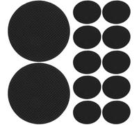 FOYTOKI 12pcs Accessoire pour Pied de Table de Billard en Eva Noir Design Réglable et Micro Ajustement pour Protection et Nivellement