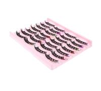 FOYTOKI 14paires Faux Cils Grappes Extensions De Cils Cosplay Maquillage Imitation