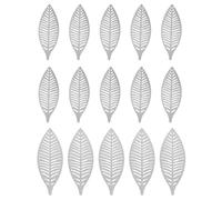 FOYTOKI 15 Pièces Décoration de Feuilles Style Nordique en Fer, Lot
