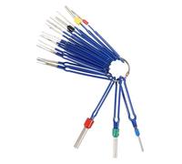 FOYTOKI 18pièces Outil De Retrait De Broches pour Automobile Kit pour Extraction De Connecteurs à Broches Outils De Mécanicien Automobile