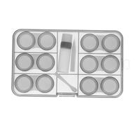 FOYTOKI 1ensemble Boîte De Rangement pour Lentilles De Portable Étui Étanche pour Lentilles Souples Et Rigides Design Pratique pour Transport Facile pour Femmes