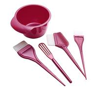 FOYTOKI 1ensemble Kit De Coloration Capillaire De Bols Et Pinceaux Pour Mélanger Et Appliquer Colorante Outils Pratiques Pour Professionnels Et Débutants