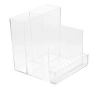 FOYTOKI 1pièce Support De Rangement Pour Machine à Polir Organisateur Transparent Pour Outils De Manucure Et Têtes De Ponçage Pour Salons De Et Pratique à