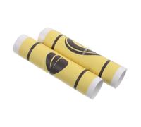 FOYTOKI 2 Pièces Marqueur de Cible de Fléchettes Accessoire de Jeu de Fléchettes en PVC Jaune, Visibilité Nocturne Renforcée, pour Club et Bar