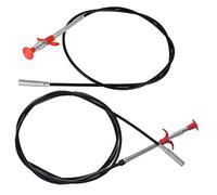 FOYTOKI 2 Pièces Outil de Ramassage Flexible pour Débouchage de Canalisations Clé de Nettoyage pour Éviers Salles de Bain Réutilisable