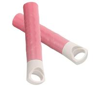 FOYTOKI 2 Pièces Poignée de Balai Rose en Plastique, Prise Ferme