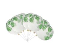 FOYTOKI 20 Pièces Ballons De Monstera Décoratifs Ballons De Fête Jungle Pour Décoration De De Scène De Fête