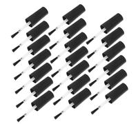 FOYTOKI 20 Pièces Brosses de Remplacement pour Vernis à Ongles Capuchons Brosse pour Flacon de Vernis à Ongles Brosse à Gel pour Application Uniforme