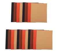 FOYTOKI 20 Pièces Reliure D’album Autocollante Pvc, Finition Imitation | Scrapbook et Couvertures Rigides, Application Facile sans Salissure, Protection Stable pour Créations DIY et Albums