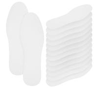 FOYTOKI 20paires Semelles Jetables Absorbantes pour Chaussures Lot Semelles Intérieures Fines et Élastiques Respirantes et Anti-transpiration pour Baskets Hommes et Femmes Confort