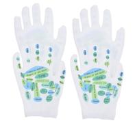 FOYTOKI 2paires Chaussettes De Réflexologie Pour Massage Des Soulageant Douleurs Plantaires Unisexes Pour Points De Pression Outils De Massage Des Points Acupuncture