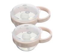 FOYTOKI 2Pièces Boîtier de Rangement pour Tétines de Portable Accessoire de Voyage avec Support Suspendu pour Garder Sucettes