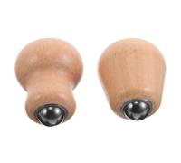 FOYTOKI 2pièces Lot De Bâtons Pour Massage Visage Et Cou Design Ergonomique Outil Auto-massage Portable
