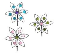 FOYTOKI 3 Pièces Crochet Mural en Fer Forgé Vintage, Fleur | Style Pastoral Rustique, Décoration Jardin et Entrée, pour Tabliers et Ustensiles, Couleur Aléatoire