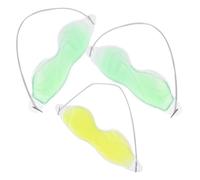 FOYTOKI 3pièces Masque De Gel Rafraîchissant Pour Yeux Thérapie Apaisante Avec Liquide Cryogénique Soulagement Naturel Des Couleurs Aléatoires