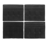 FOYTOKI 4 Coussinets de Mentonnière pour Casque Moto et Vélo en Mousse Respirante, Rembourrage Doux et Confortable, Accessoires Indispensables Pratique du Cyclisme