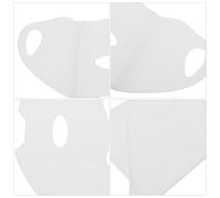 FOYTOKI 4 pièces Masques Gel Visage Hydratants et Tissu Élastique pour Soins Cutanés et Activités Extérieures