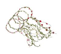 FOYTOKI 4Pièces Couronne de Fleurs Hawaïenne Coiffe de Rose pour Événements Spéciaux