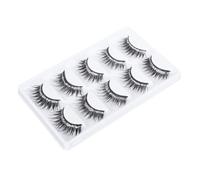 FOYTOKI 5Paires Faux Cils Artificiels Paillettes Cils de Beauté Naturels et Confortables pour Événements Festifs