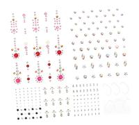 FOYTOKI 6feuilles Autocollants Pour Visage Maquillage Décoratifs Pour Artisanat Pours Occasions Spéciales