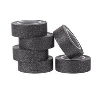 FOYTOKI 6rouleaux DIY Glitter Washi Tape Roulants Chaque Scrapbooking Artisanat Décorations et Créations Artistiques Matériau Papier Design Élégant et Brillant Bricolage et Décoration