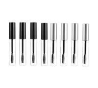 FOYTOKI 8pcs Bouteilles Vides Rondes de 10ml en Plastique Léger Design Anti-fuite, Rechargeables et Portables pour Usage Maison et Voyage