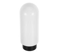 FOYTOKI Abat-jour Cylindrique en Pmma Blanc pour Lampe Solaire Extérieur Jardin, Décoration Moderne, Usage Polyvalent, Adapté pour Porche et Espace Outdoor
