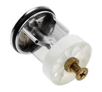 FOYTOKI Accessoire de Vidange en Cuivre 38mm pour Évier et Lavabo, Bouchon de Crépine Rond, Installation Facile, pour Salle de Bain Moderne et Hygiénique