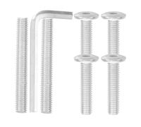 FOYTOKI Accessoires et Ajustement Polyvalent Arbre à Chat pour DIY en Acier Vis à Tête Cylindrique Pleine Filetage et Clé Hexagonale pour Fixation Sécurisée