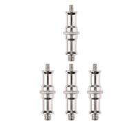 FOYTOKI Adaptateur de vis 1/4 à 3/8 en Fer argenté, Lot de 4, pour Cold Shoe Adapter et Prise de Vue