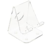 FOYTOKI Assistance téléphonique pour téléphones Portables en Acrylique, Support de Bureau pour Smartphone, léger, Design Simple, pour Mobile Phone, Usage en Shopping Mall