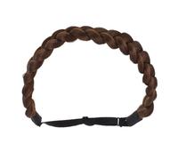 FOYTOKI Bandeau Tressé Ajustable Fils De Haute Température Pour Femmes Accessoire De Cheveux Élégant Pour Événements Mariages Et Quotidien Illusion De Volume Pour Cheveux Fins Ou