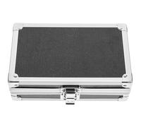 FOYTOKI Boîte à Outils Portable en Alliage D'aluminium 11x18x5,8 Cm, Mallette Compacte Antichoc Serrure Sécurisée, Valise de Rangement Multifonctions pour Outils, Accessoires et Voyage