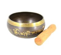 FOYTOKI Bol Chantant Tibétain Relaxe le Corps et Équilibre L'esprit Plusieurs styles en Cuivre et Bois avec Maillet pour Paix Intérieure pour Contemplation et Prière Plusieurs styles
