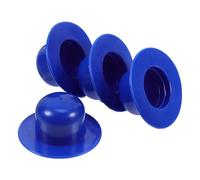 FOYTOKI Bouchon de Filtre de Piscine Bouchons de crépine de Piscine en PVC Bleu 4 pièces pour Pool et Hose Compatible Piscine hivernage et Filtre Pompe