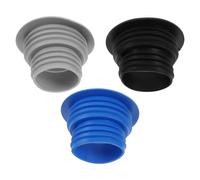 FOYTOKI Bouchon de Vidange en Silicone Usage Polyvalent 3pcs Joint D'étanchéité Anti-retour pour Tuyau D'évacuation de Machine à Laver Cuisine en Bureau